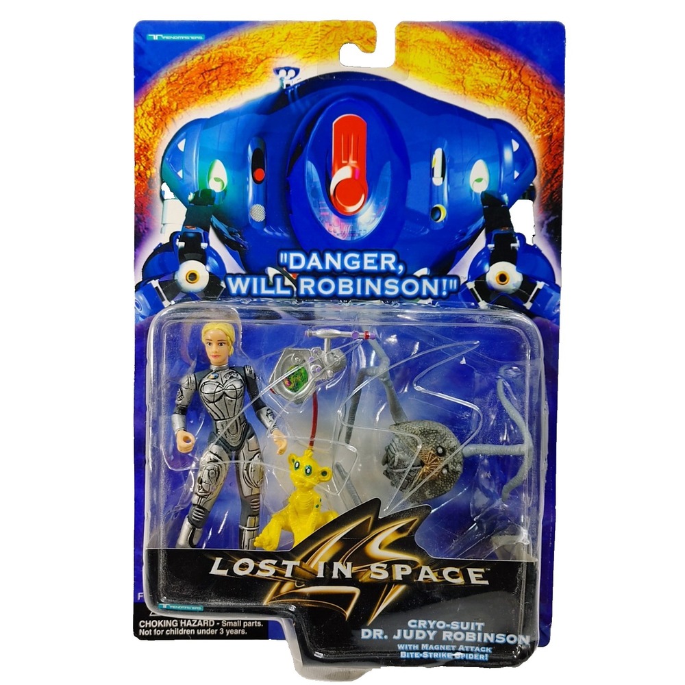 Lost in Space Dr. Judy Robinson Cryo-Suit Figure w/Spider Trendmasters 1998